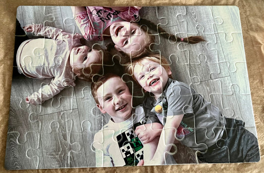 Personalised jigsaw puzzle