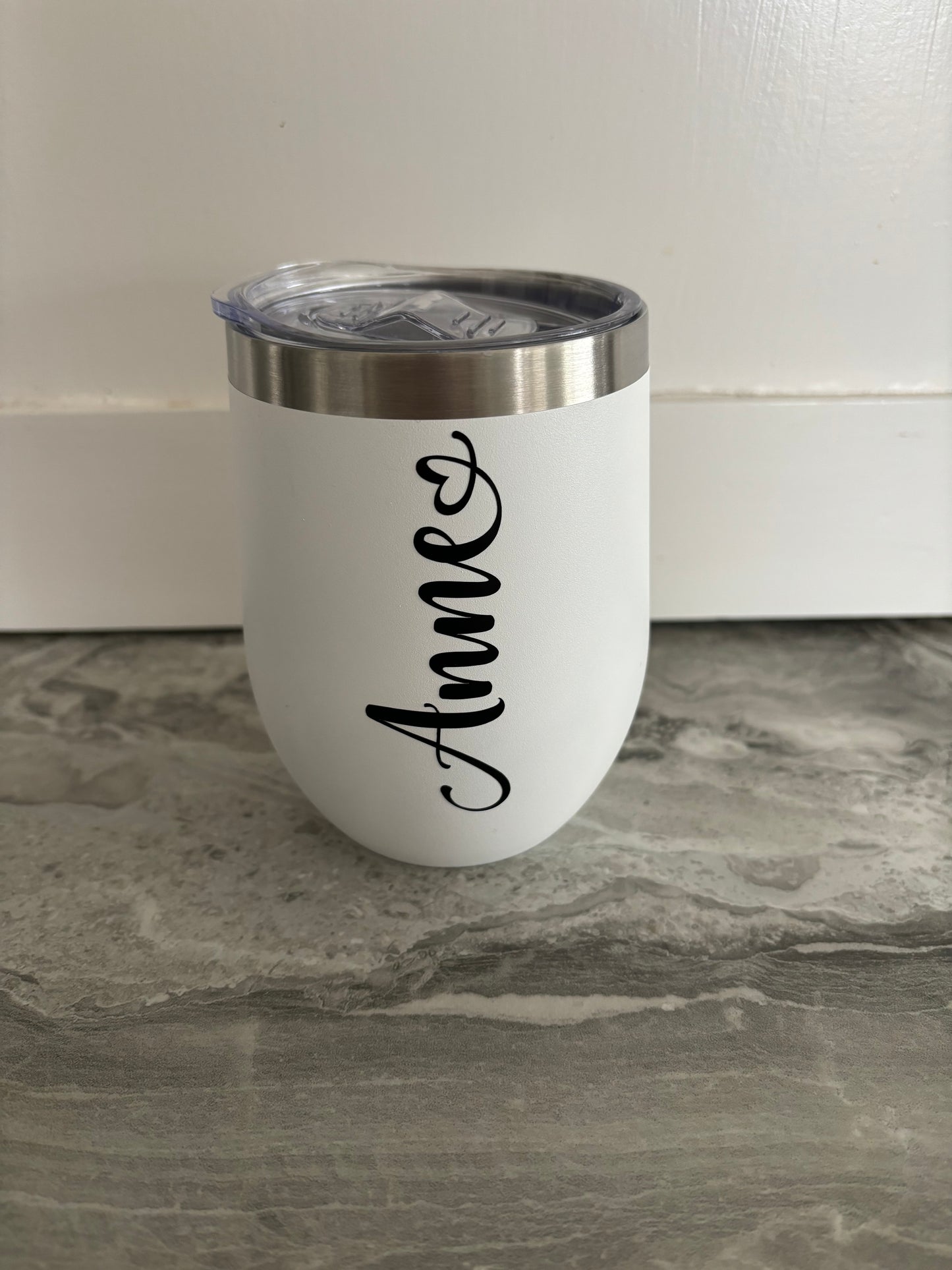 Personalized 12oz travel mug