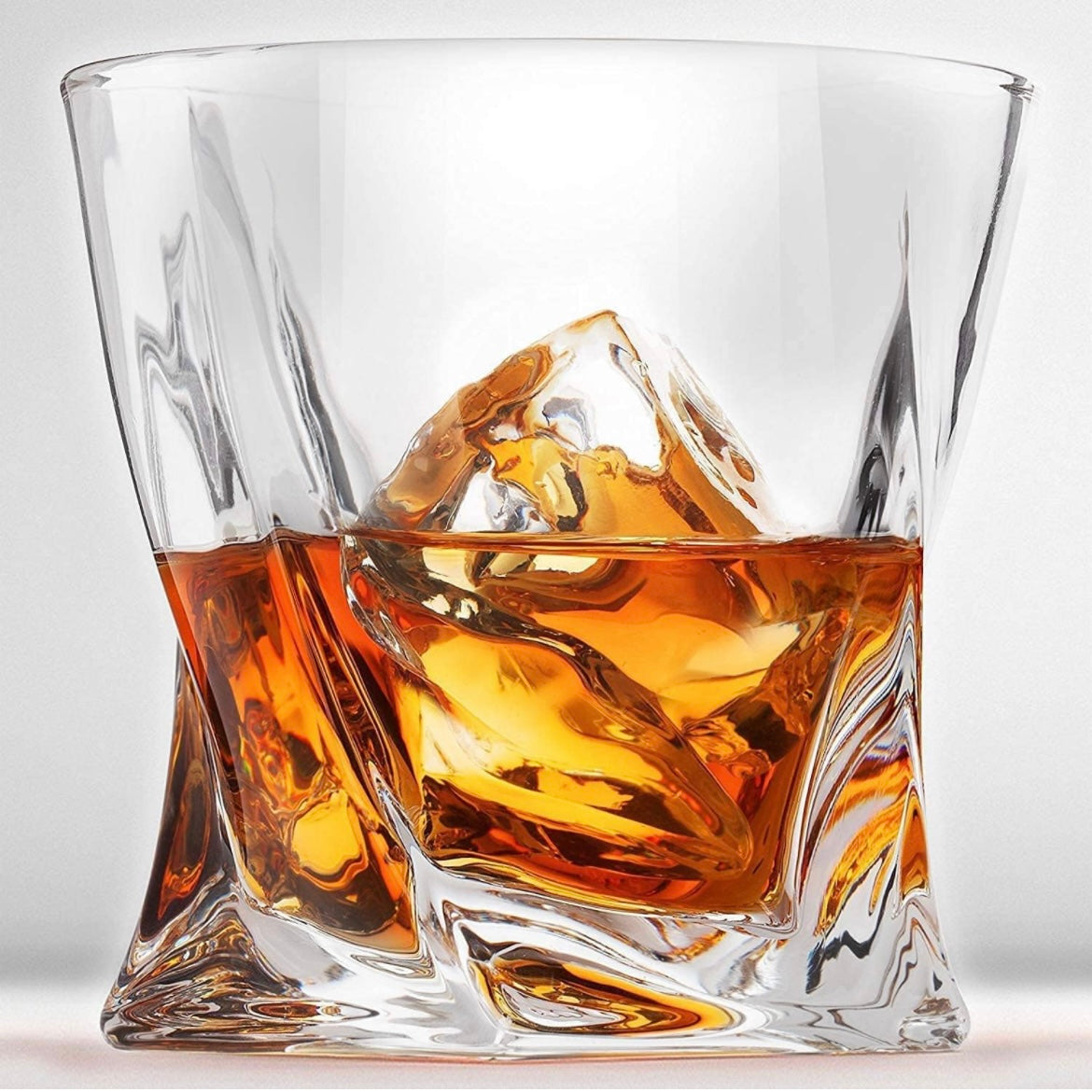 Personalised whiskey glass