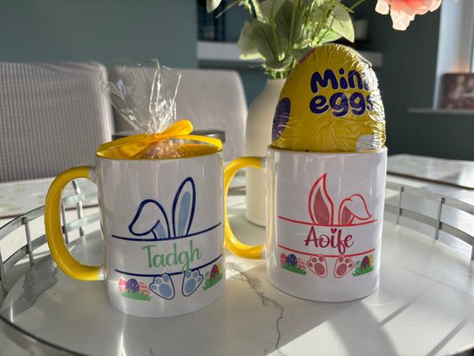 Personalised Easter mugs