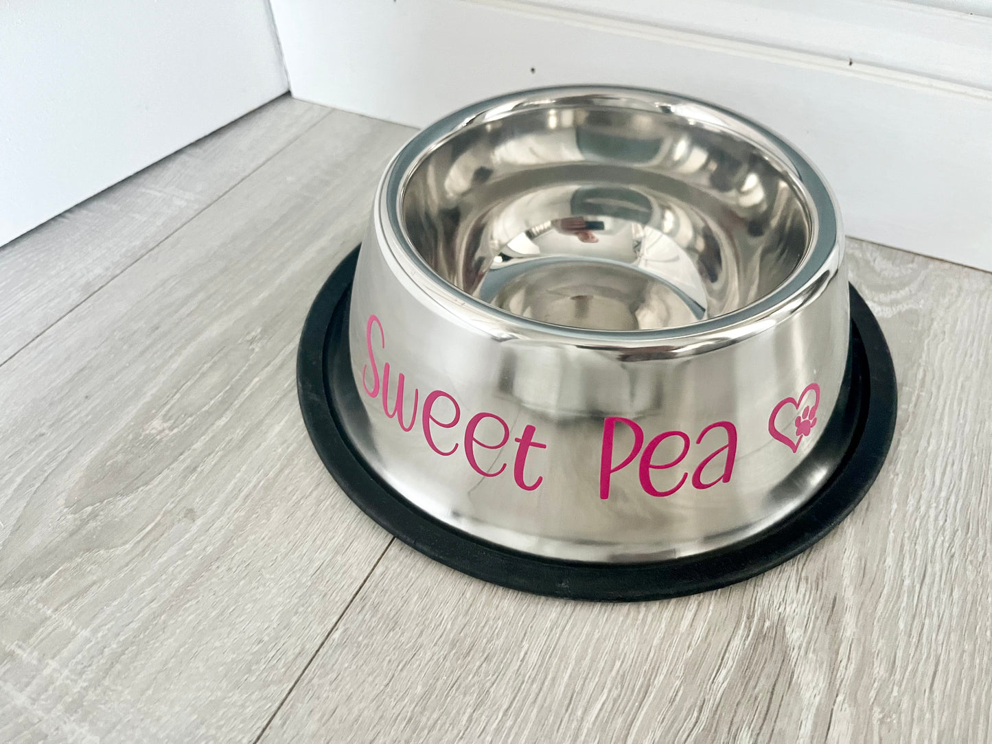 Personalised dog bowl