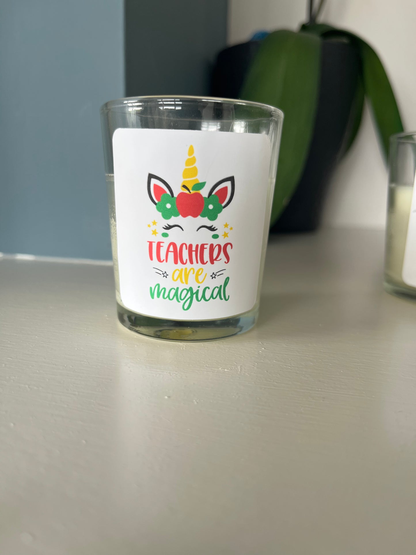 Teacher votive candles